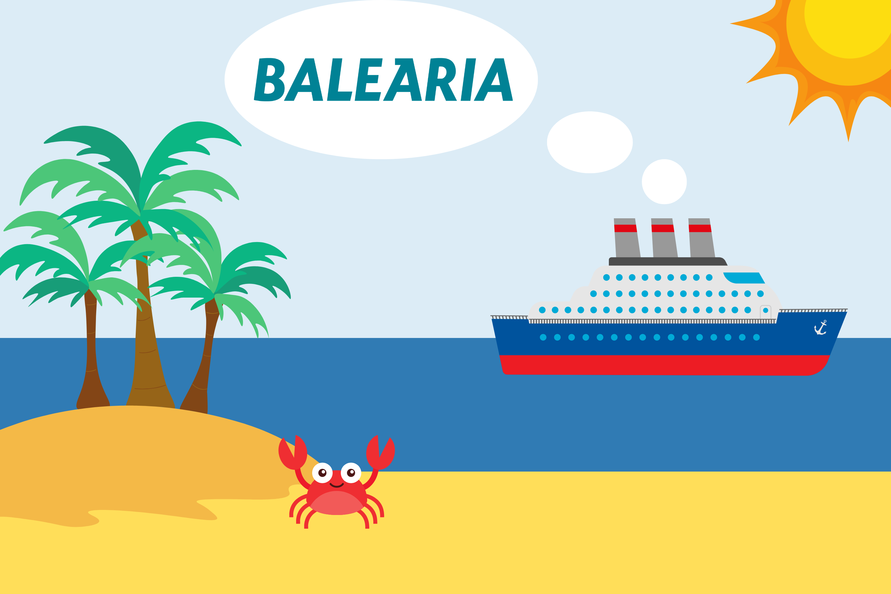 La flota Balearia y su ultimo fast ferry Margarita Salas